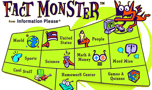 Fact monster from Information Please